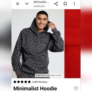 Comfrt Minimalist Hoodie - Panther NiB